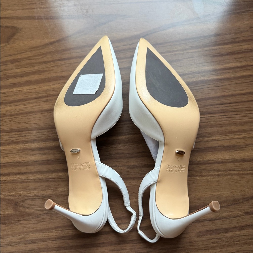 Tony Bianco Peta Milk Capretto Slingback - Picture 5 of 7